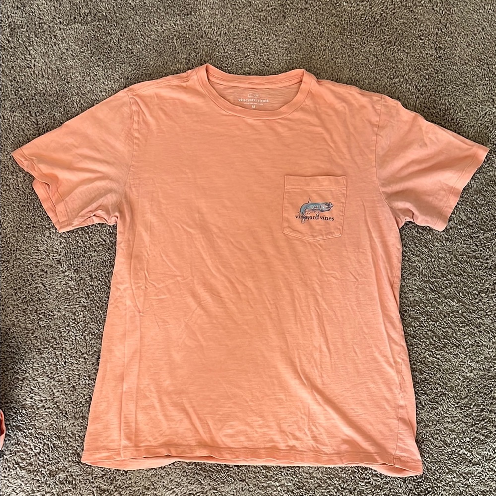 Men's Vineyard Vines Peach T-Shirt